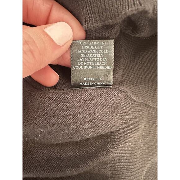 Anthropologie Current Air Womens Puff Sleeve Contract Pop Over Blouse Size Small - Picture 15 of 15